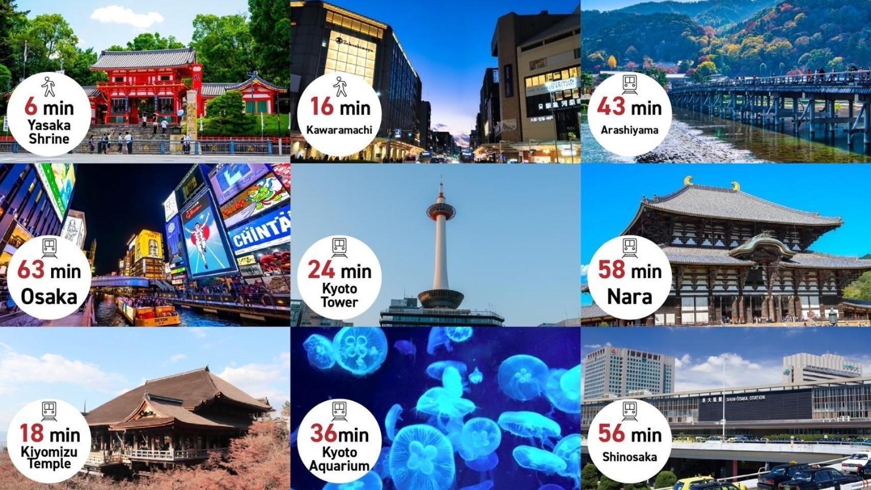 Gion Crystal Hotel - Vacation Stay 21916V Kyoto Ngoại thất bức ảnh